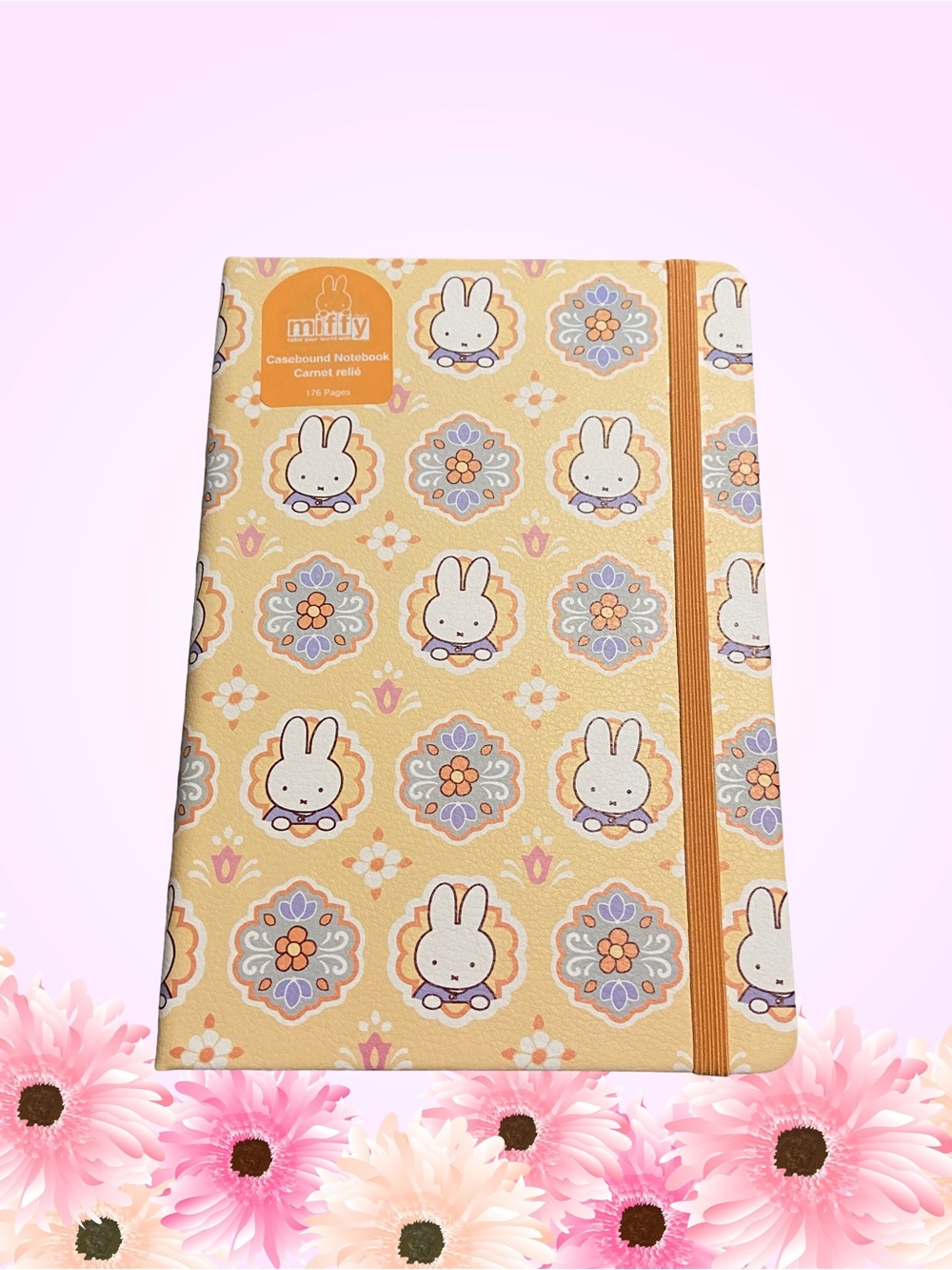 Brand new Miffy casebound notebook featuring an adorable floral bunny pattern 🌸🐰